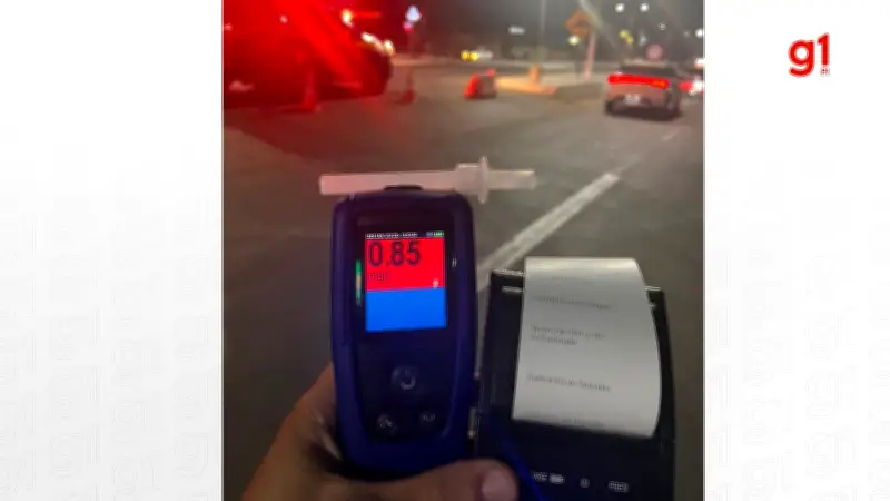 Motociclista é preso por pilotar bêbado na contramão em Picos; bafômetro acusa 3x o limite