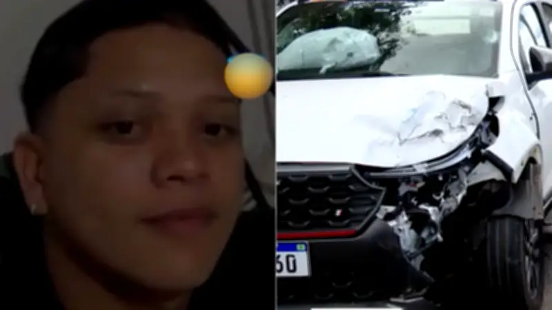 Motociclista sem capacete morre em batida frontal em Caxias