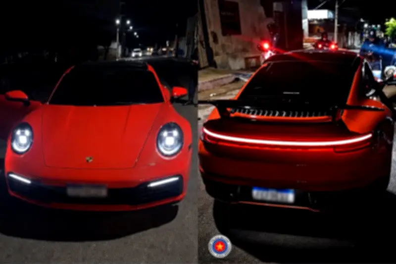 Motorista de Porsche é solto após pagar fiança de R$ 3.242 no PI