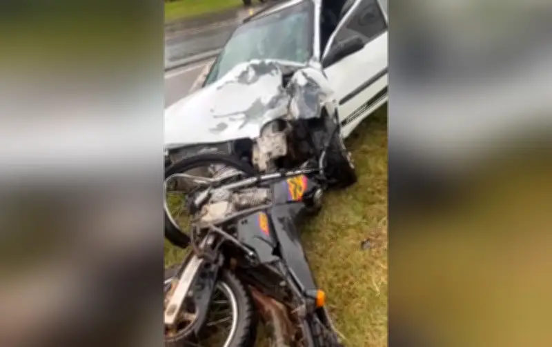 Motorista embriagado invade contramão e mata motociclista em Capão Bonito