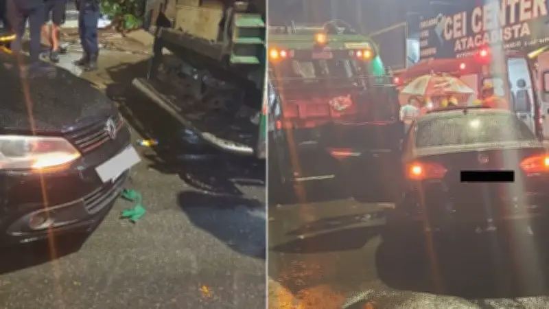 Motorista embriagado preso após atropelar gari no DF