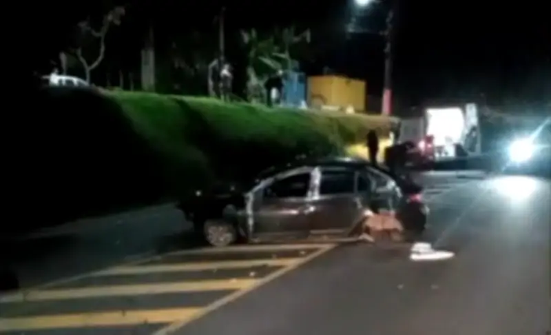 Motorista fica gravemente ferido em acidente na Rio-Santos em Angra dos Reis