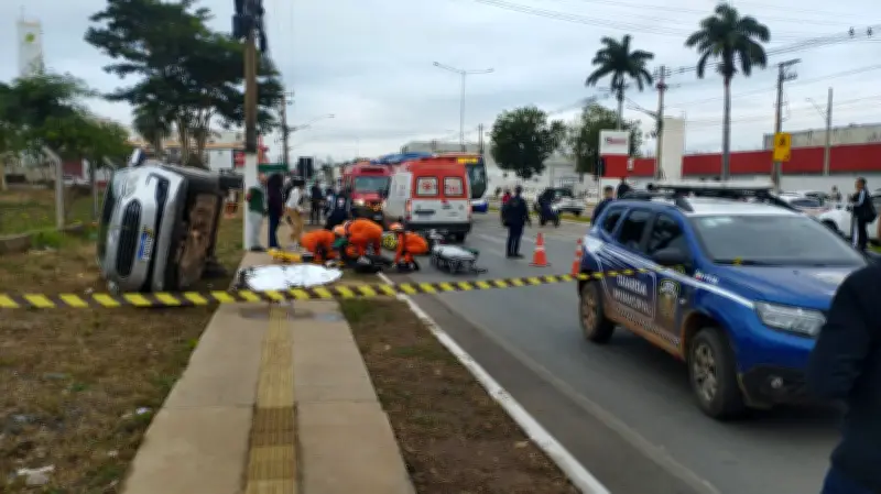 Motorista é liberado após atropelamento que matou idosa em Várzea Grande