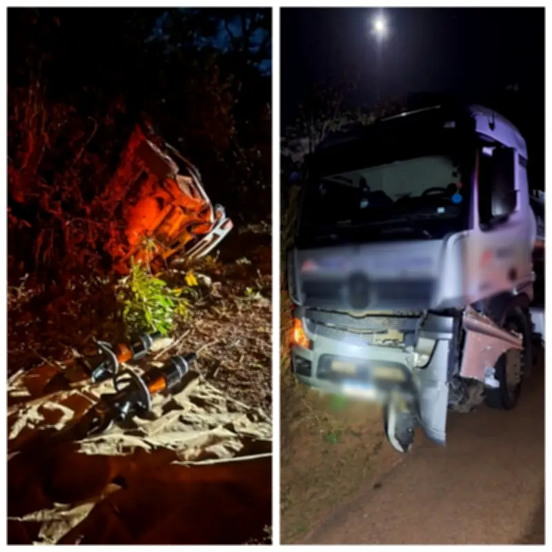 Mulher morre em acidente na BR-251 em Unaí após ultrapassagem