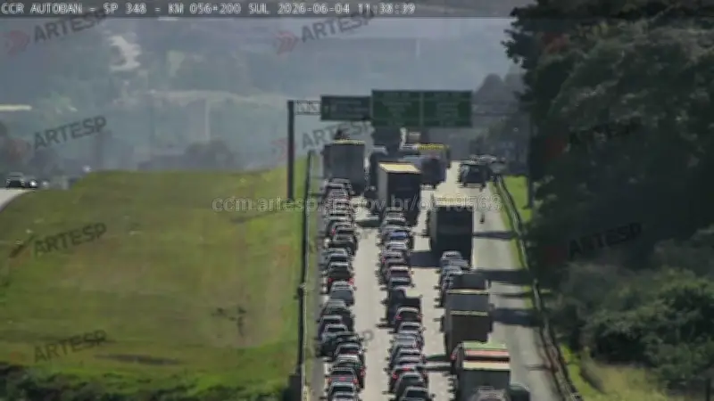 Mulher morre em acidente na Rodovia dos Bandeirantes em Jundiaí