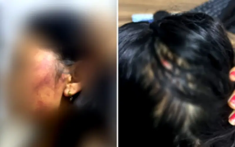Mulher pula de moto em movimento para escapar de agressor em Goiás