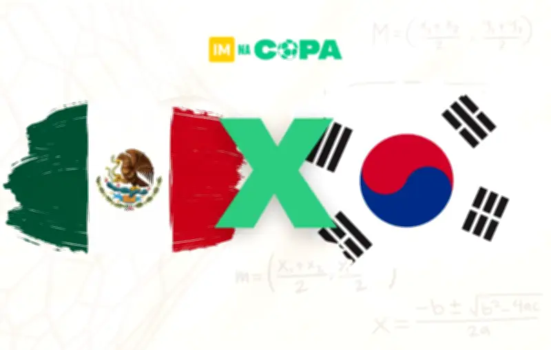 México x Coreia do Sul: FGV prevê vitória mexicana na Copa 2026