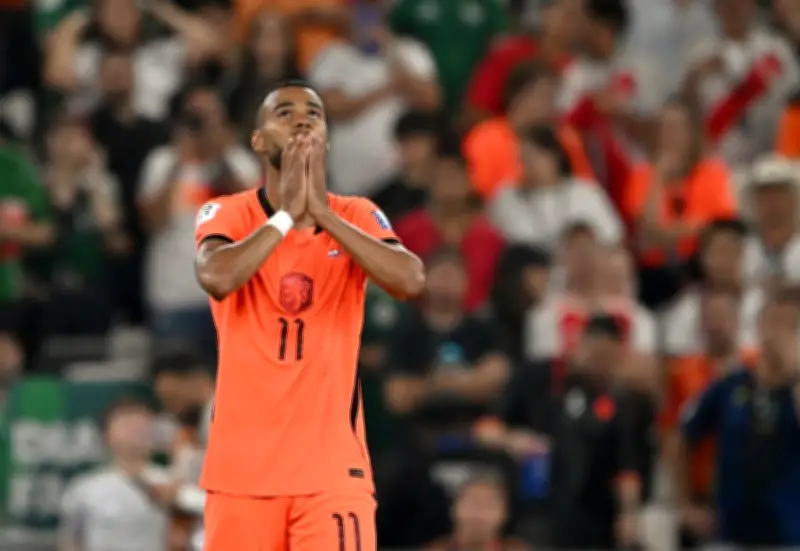 Namorada de Gakpo homenageia atacante após gol emocionante na Copa
