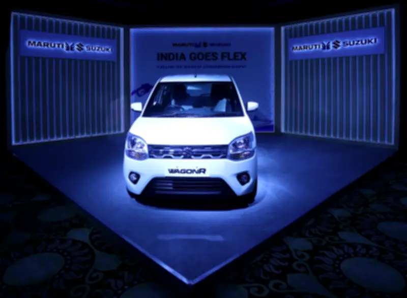 Índia lança primeiro carro flex: Maruti Suzuki Wagon R