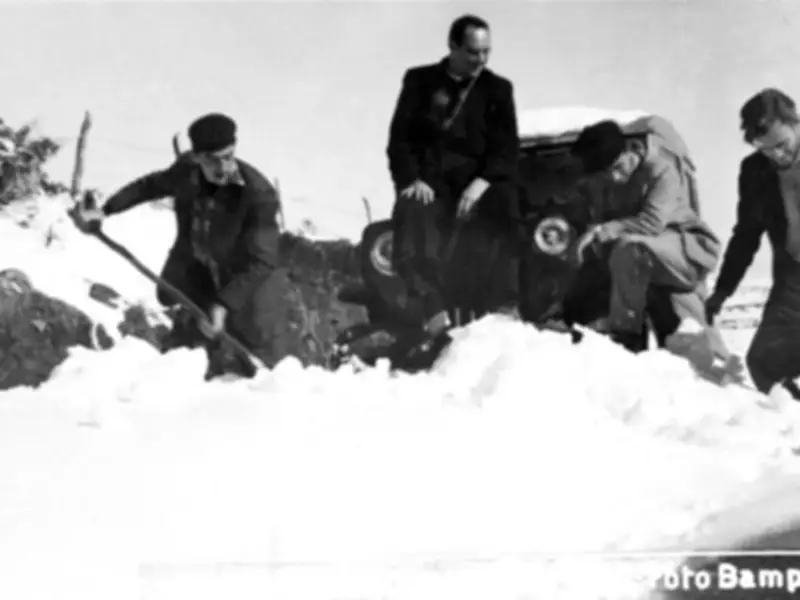 Nevasca histórica em São Joaquim em 1957 acumulou 1,30m de neve e isolou cidade