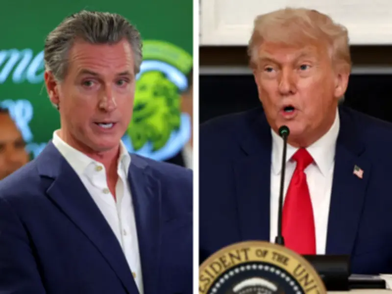 Newsom acusa Trump de investigação política contra ele e esposa