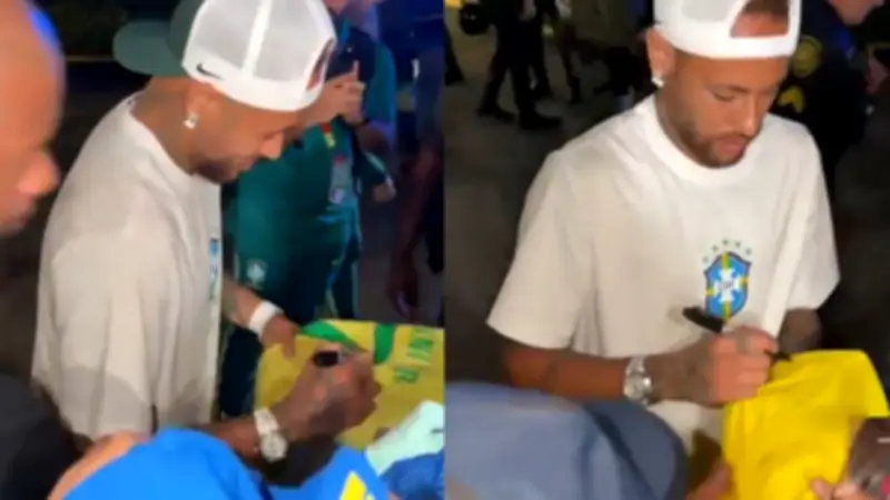 Neymar estreia na Copa contra a Escócia após lesão na panturrilha