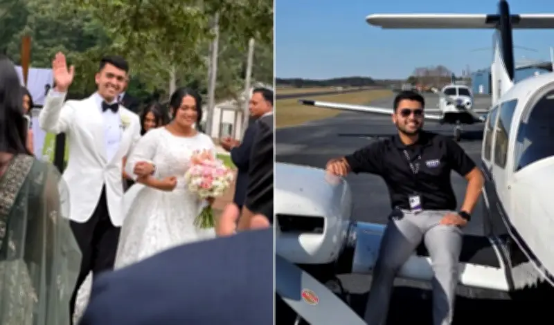 Noivo morre em queda de helicóptero após casamento nos EUA