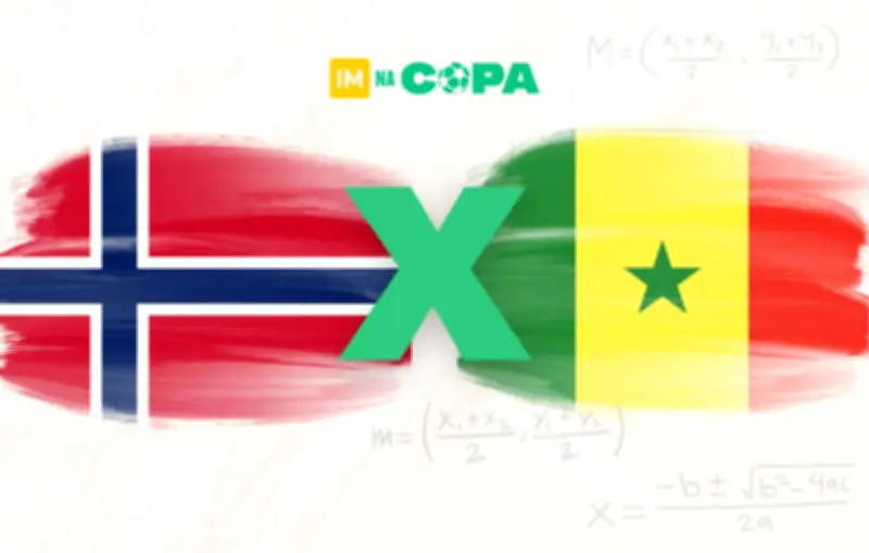 Noruega x Senegal: FGV aponta equilíbrio com leve vantagem norueguesa na Copa 2026