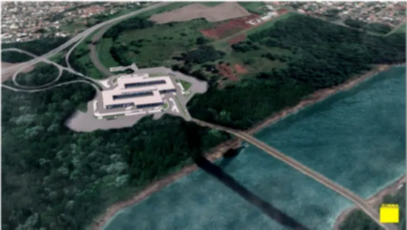 Nova aduana em Foz do Iguaçu sem previsão de funcionamento