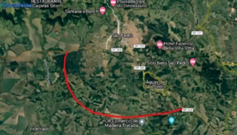 Nova estrada de 19 km pode custar R$ 300 milhões para desafogar trânsito em São Pedro e Águas de São Pedro