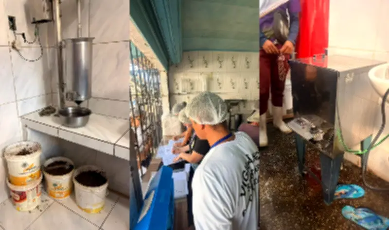 Operação interdita 8 pontos de açaí em Ananindeua após surto de Chagas