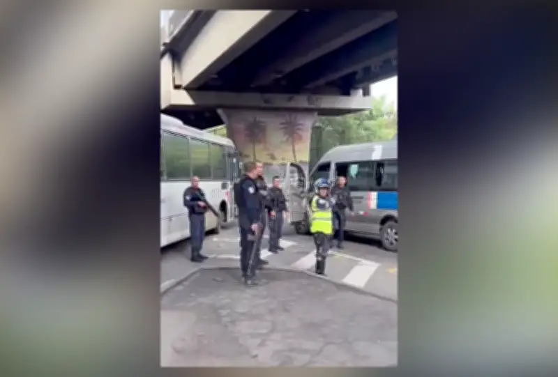Operação na Gardênia Azul: PM prende suspeitos e trânsito é caótico