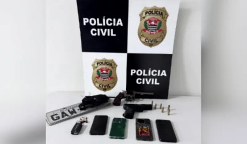 Operação Nox Atra prende suspeito e apreende arma e veículo adulterado em Pirapozinho