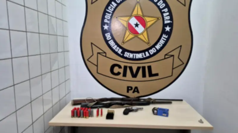 Operação Paz no Chapadão: três presos e armas apreendidas no Pará