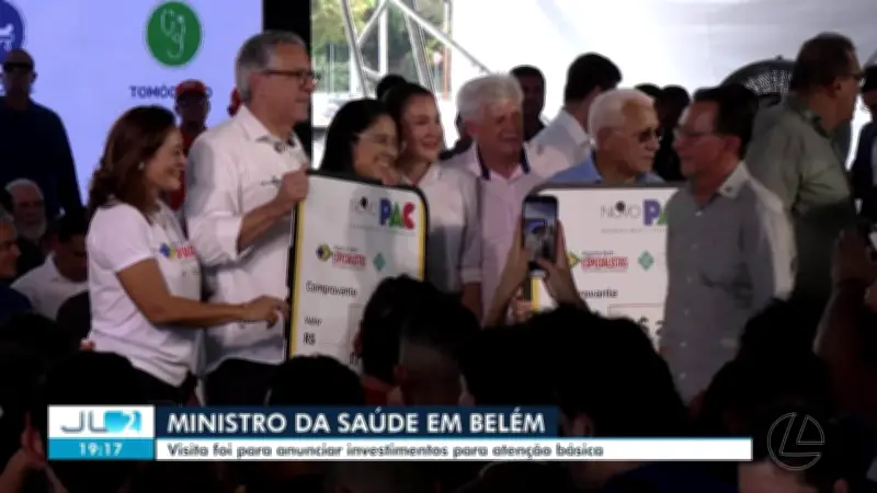 Padilha inaugura unidades de saúde e anuncia investimentos em Belém
