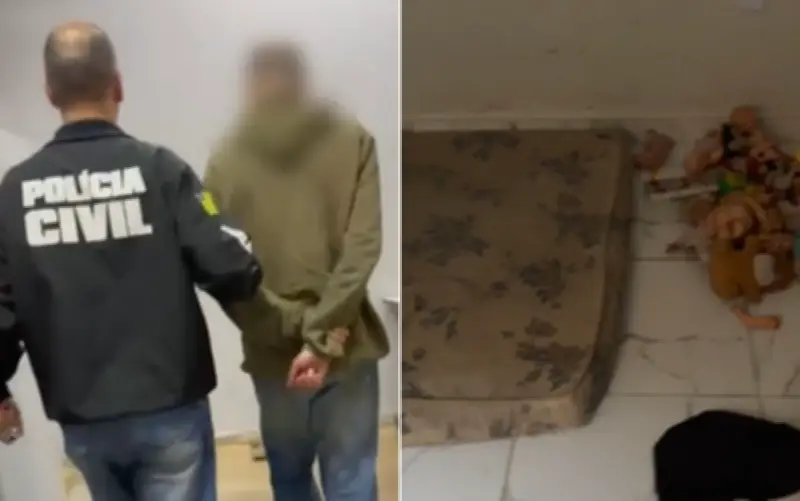 Pai suspeito de manter filhos em cárcere privado é solto após audiência