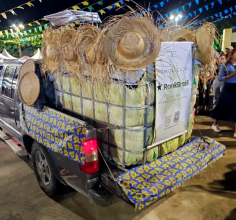 Paraíba: Caaporã bate recorde da maior pamonha do Brasil com 1,38 tonelada