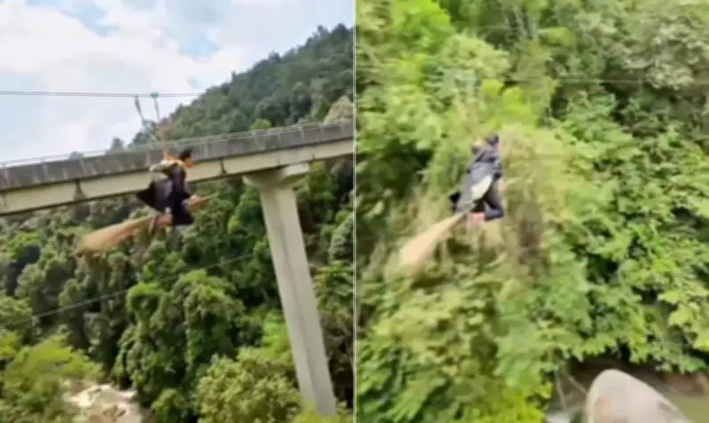 Parque na Malásia oferece tirolesa estilo Harry Potter sobre floresta