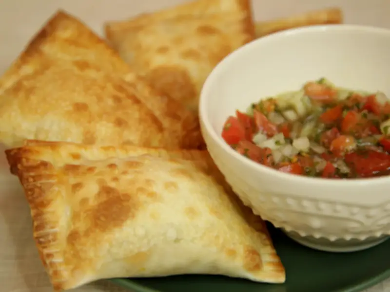 Pastelzinho na AirFryer: receita fácil para torcer pela seleção