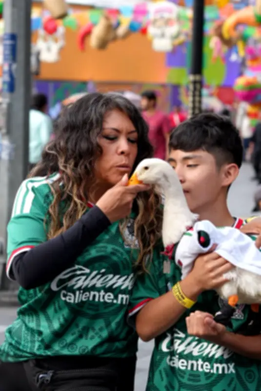 Pato Merlin: mascote da Copa transforma vida de família mexicana