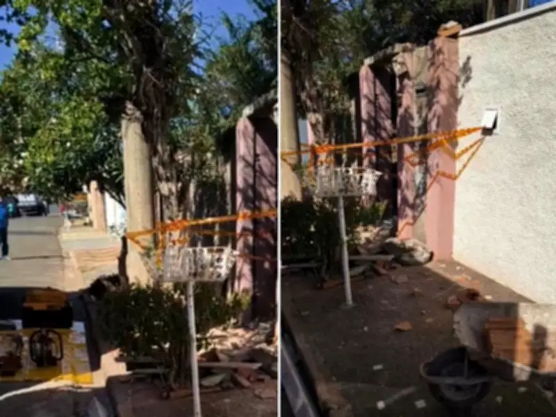 Pedreiro de 70 anos morre ao ser atingido por cobertura em reforma de portão em Leme