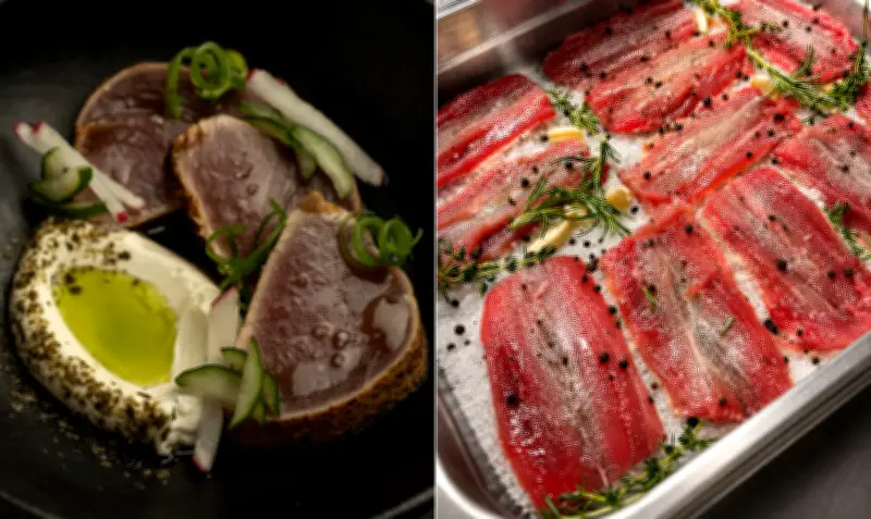 Peixes curados inovam com novas cores e texturas na gastronomia carioca