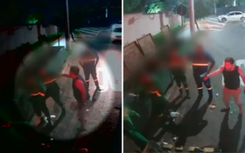 Perito criminal agride e ameaça coletores de lixo com arma em Goiânia
