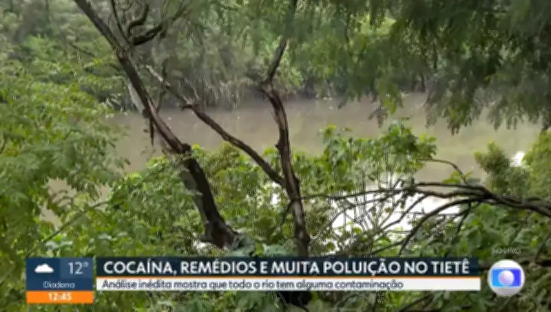 Pesquisa revela contaminação em todos os trechos do Rio Tietê