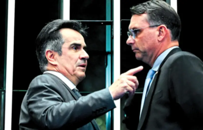 Petistas descartam reconciliação de Ciro Nogueira com Flávio Bolsonaro