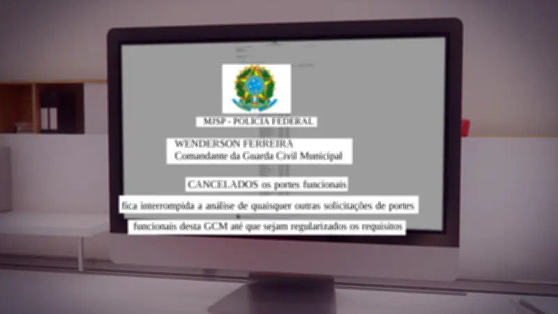 PF cancela porte de arma de 114 GCMs em Ribeirão Pires