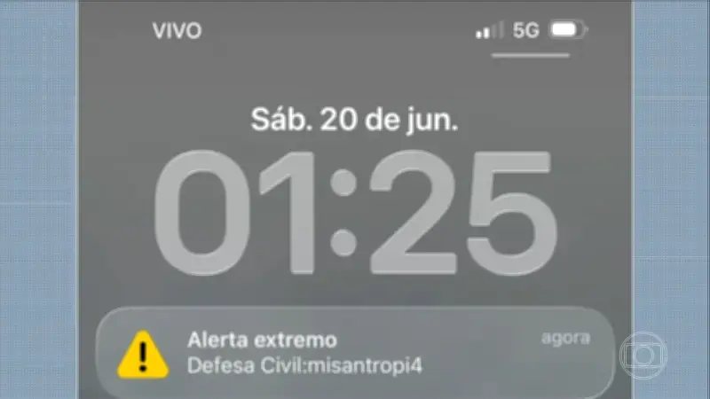 PF investiga alertas falsos da Defesa Civil após pedido do CNDH