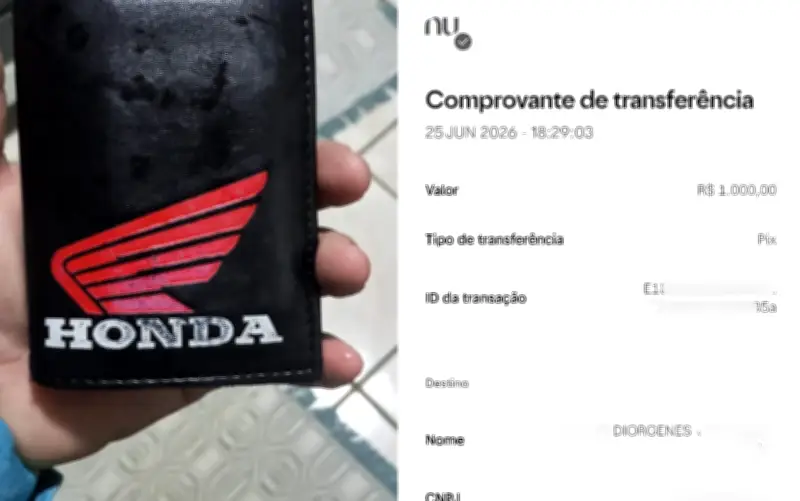 Piscineiro perde R$ 1 mil e recebe valor via Pix após campanha em Goiânia