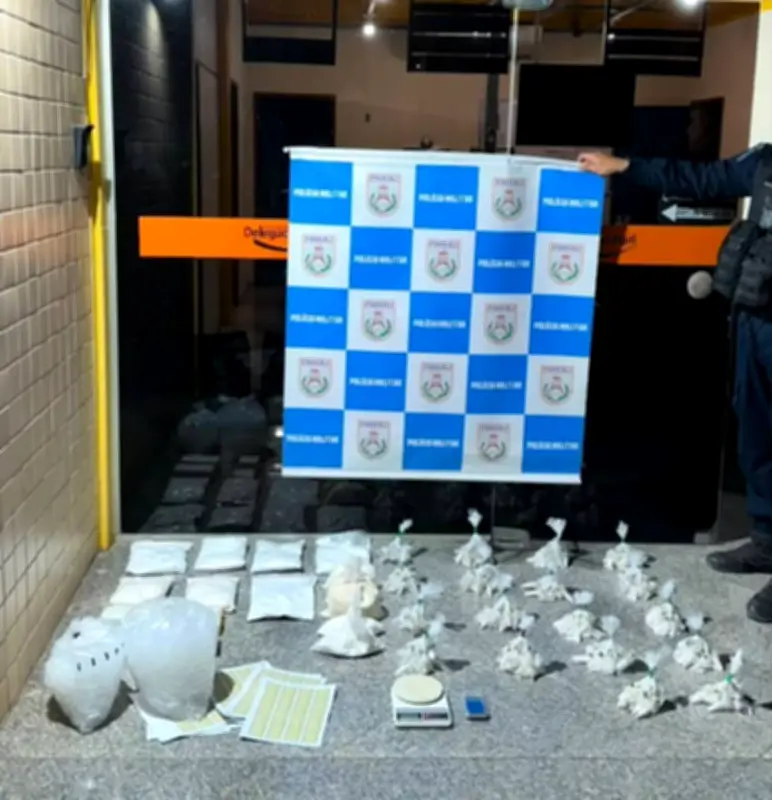PM apreende 17 kg de cocaína em operação em Pinheiral