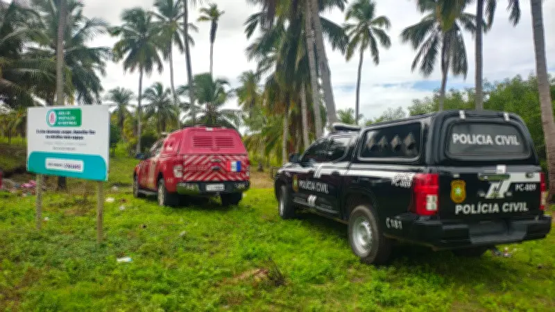 Polícia investiga cemitério clandestino em manguezal de Coruripe, AL
