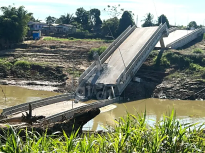 Ponte desaba no AC: inquérito apura causas e feridos são transferidos