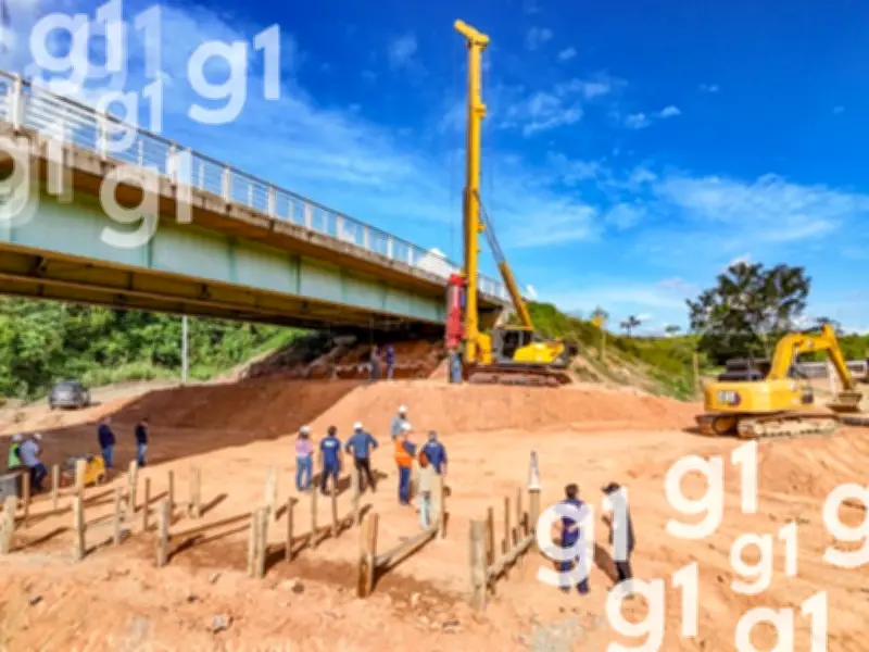 Ponte sobre Rio Caeté na BR-364 interditada após movimentação do solo