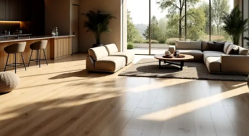 Porcelanatos amadeirados e vinílicos: tendência de inverno para casas acolhedoras