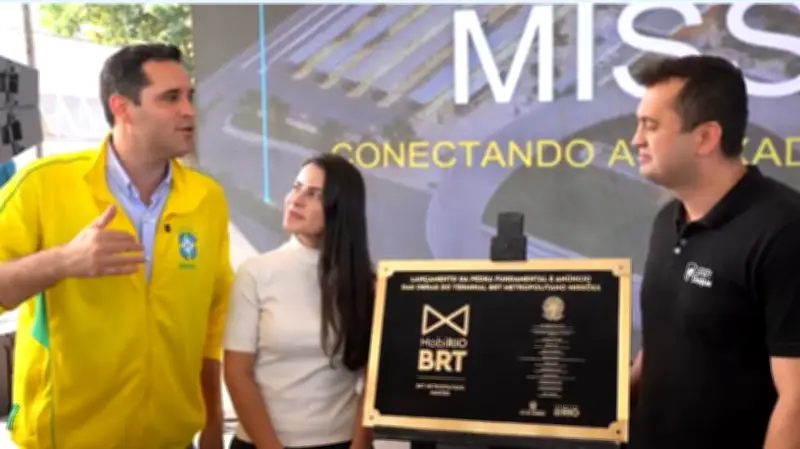 Prefeitura do Rio lança obra do Terminal Missões para integrar BRT com Baixada