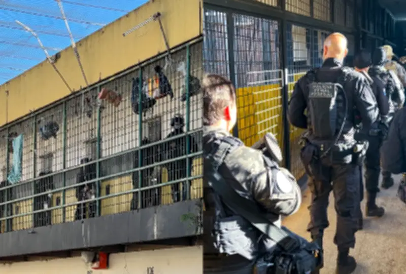 Presídio de Segurança Máxima em MS recebe treinamento contra crime organizado