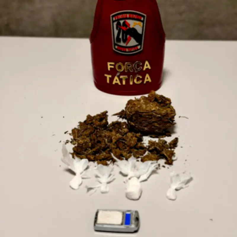 Preso por tráfico de drogas após agredir mulher em Boa Vista
