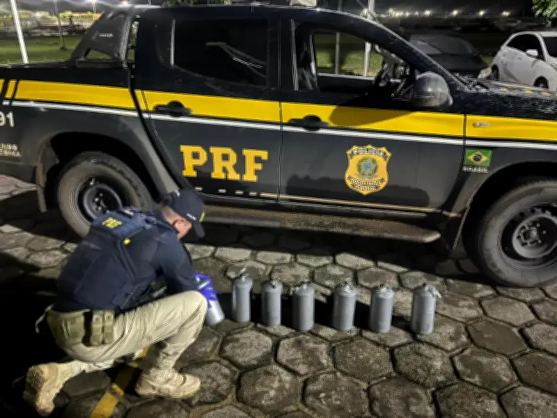 PRF apreende 253 kg de mercúrio em Roraima; total chega a 1 tonelada em 6 meses