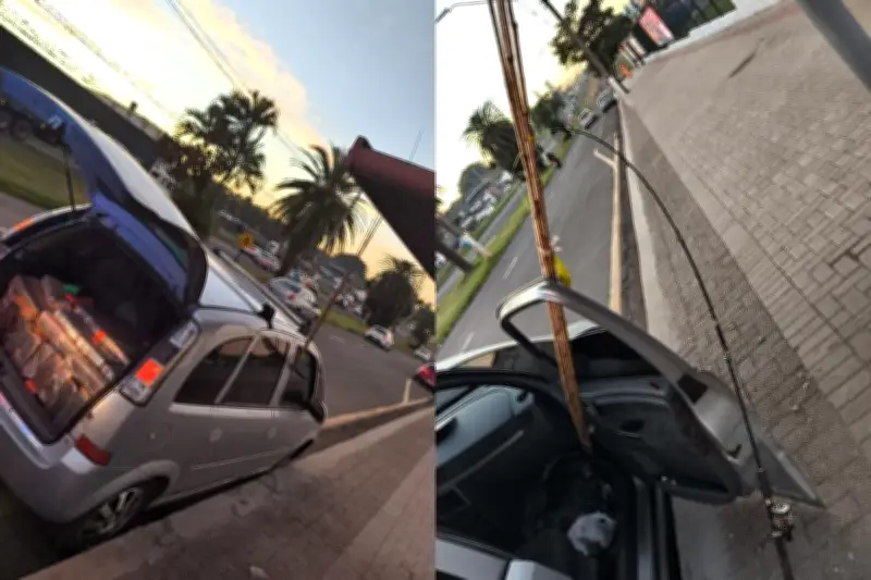 PRF apreende 271 kg de maconha em carro com varas de pesca em Londrina