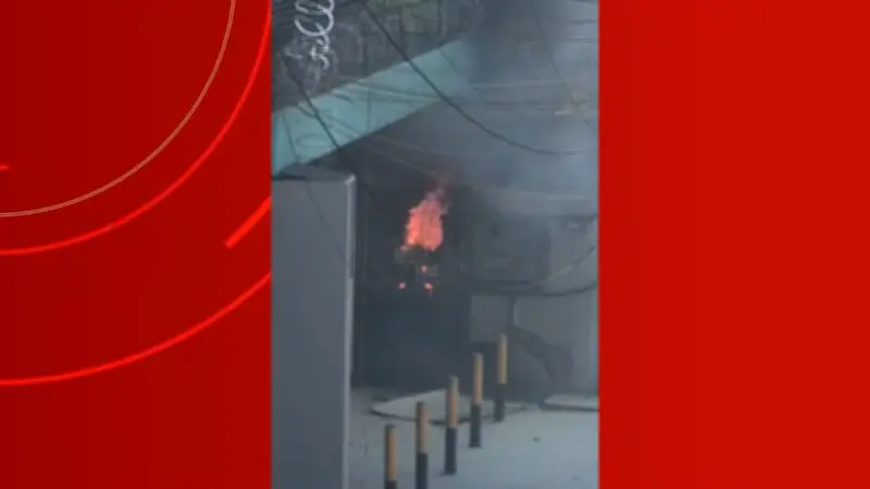 Princípio de incêndio atinge comércio na Avenida Djalma Batista em Manaus