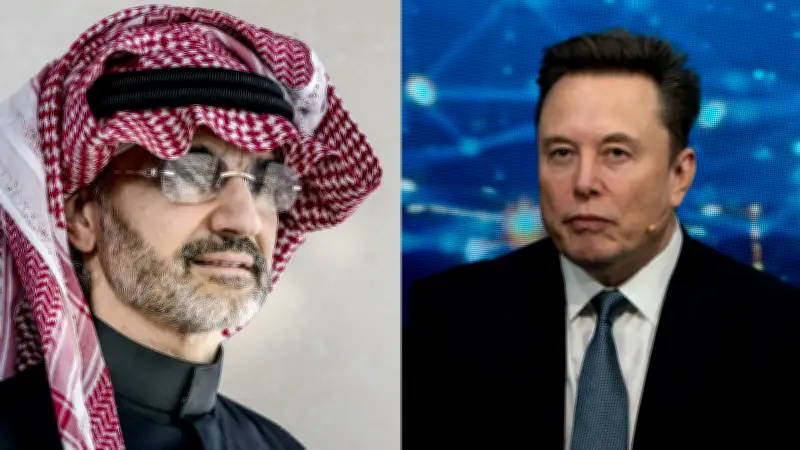 Príncipe saudita Alwaleed vê fortuna disparar com investimentos em Musk
